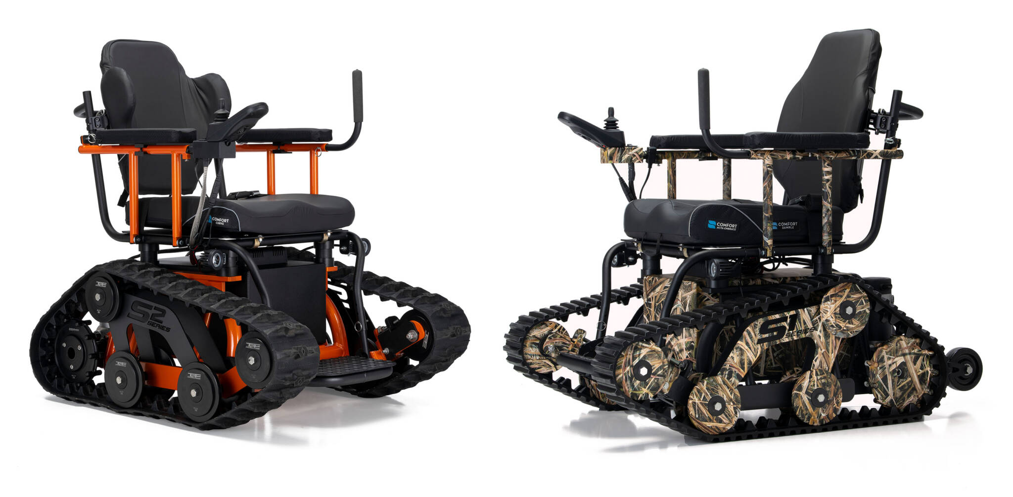 TrackMaster Series 1 Model Narrow Tracked Wheelchair Tracked Wheelchairs Large Selection